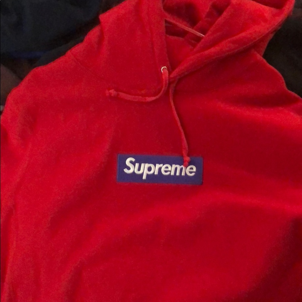 Supreme box logo hoodie xl